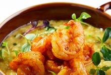 Hot-Sweet Shrimp Kichri